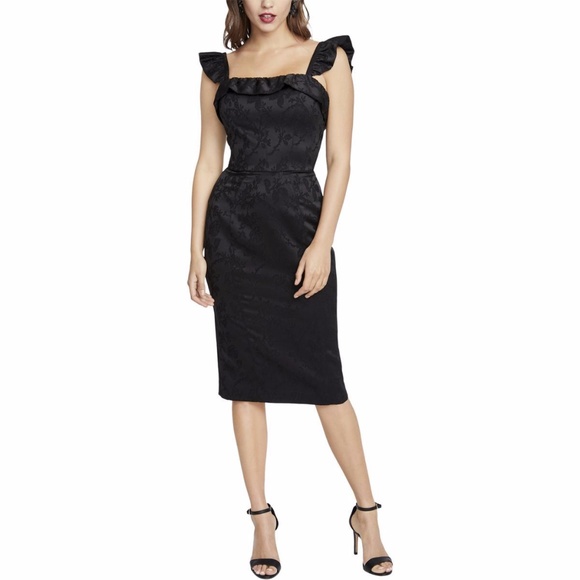 RACHEL Rachel Roy Dresses & Skirts - RACHEL RACHEL ROY Colette Floral Ruffled Dress